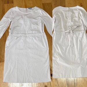 COS Paper Bag Waist Tied back dress